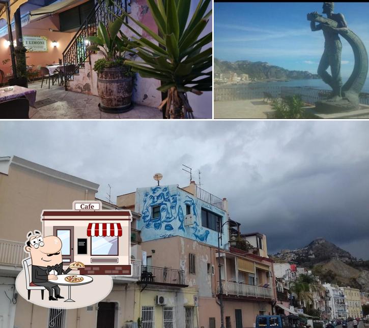 La immagine di esterno e interni da Trattoria I Limoni