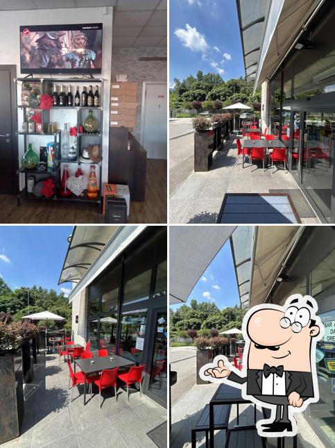 Gli interni di Bar Libellula