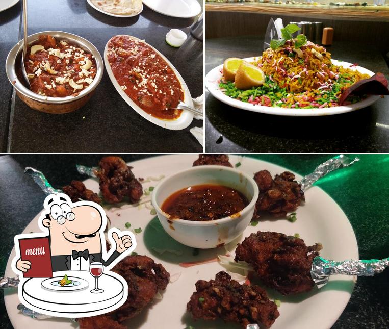 Food at Meher's Hotel Green Park
