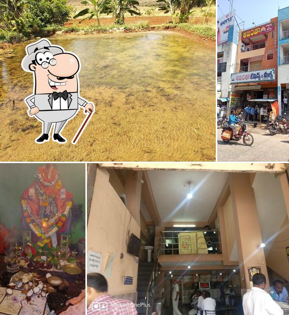 The exterior of Ajantha Meals & Tiffin Center