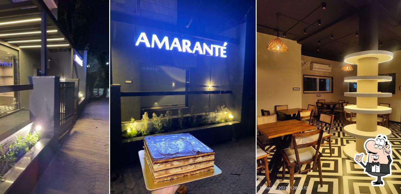 The interior of Amarante India