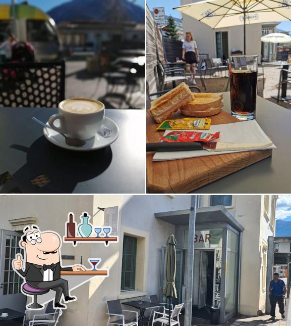 Gli interni di Bahnhofbar Mals