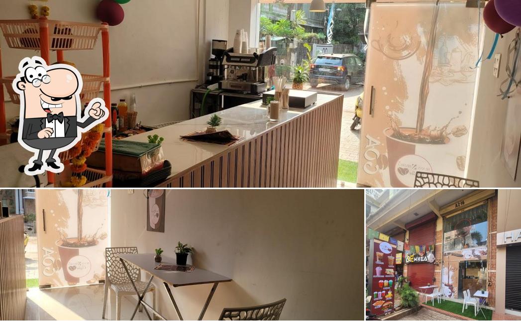 The interior of Beans N Bistro Coffee