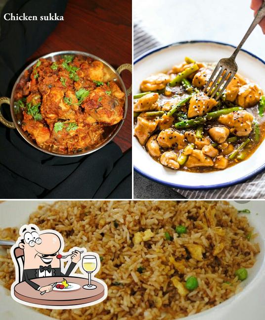 Food at Chandru Donne briyani manglore style