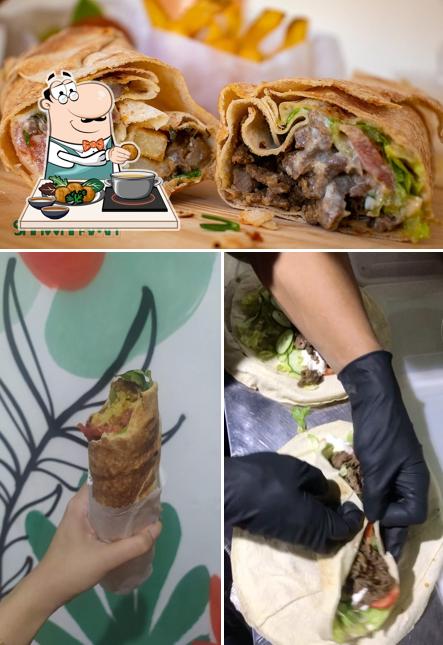 Falafels em Chef Shawarma