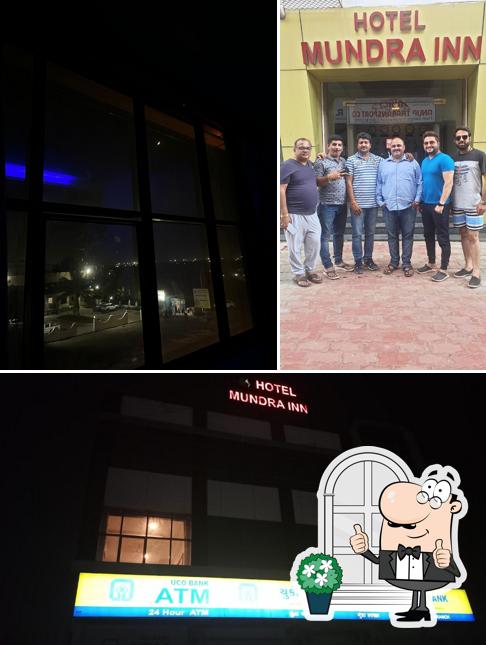 The exterior of Hotel Mundra Inn