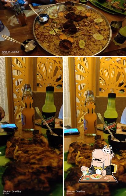 The photo of food and interior at Mandi house Biriyani