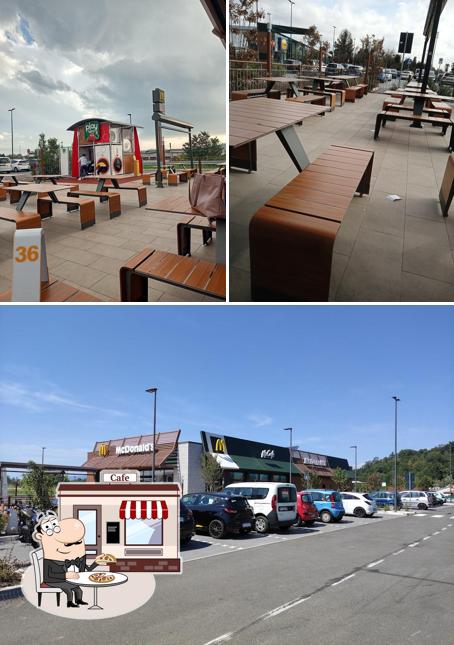Gli esterni di McDonald’s Gavirate