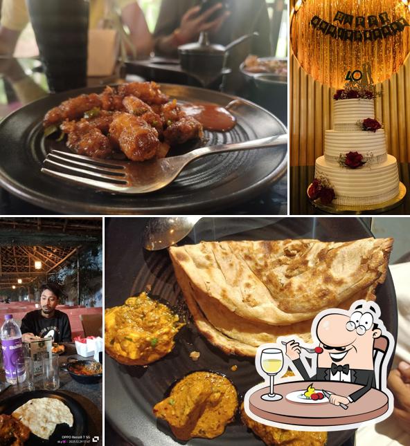 Food at Pine Villa Cafe