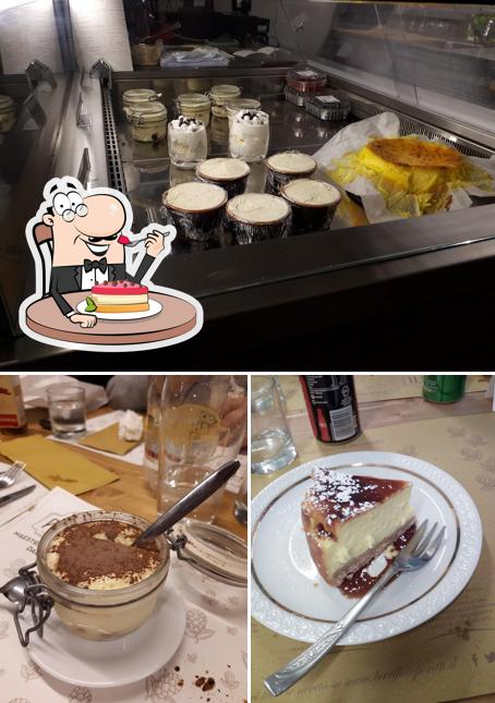 Pinseria dal Mori offre un'ampia gamma di dolci