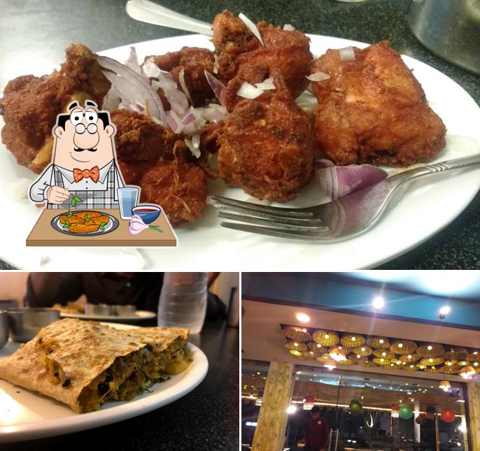 Chicken wings at Pondy Parottas