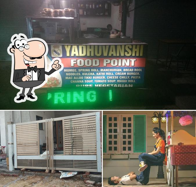 The interior of Yadhuvanshi Macc Ahloo Tiki Burger Burger & Soup & Kathi Roll