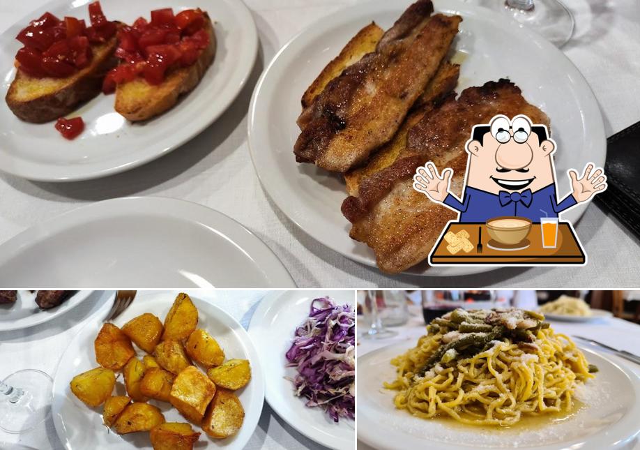 Platti al Ristorante Alfredo alla scaletta