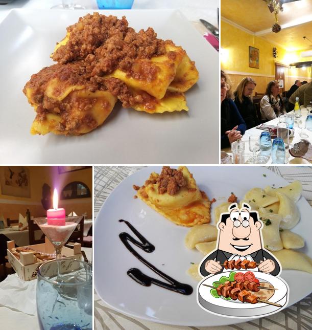 Platti al Trattoria La Ferrarese