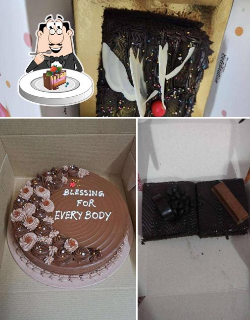 Chocolate cake at White moon bakers