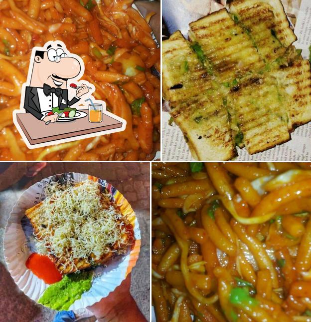 Food at Narayan snacks parlour