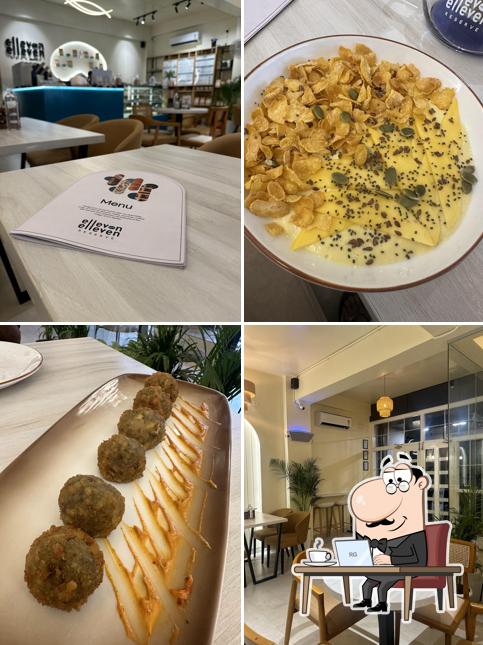 Take a seat at one of the tables at 11:11 Reserve - Café and Pâtisserie Coffee, Desserts & More