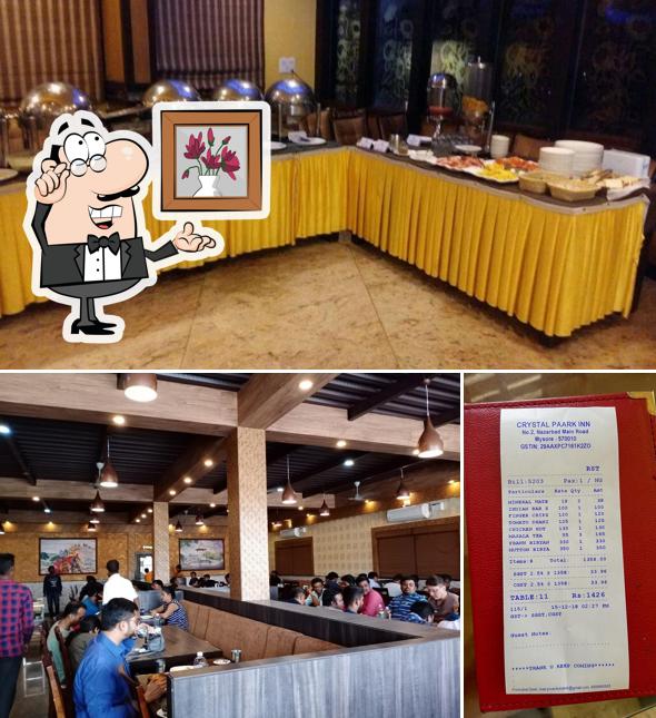 The interior of Ambari Restaurant