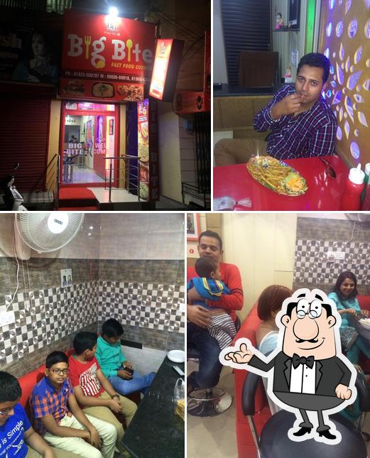 The interior of Big Bite Fast Food Corner Banga