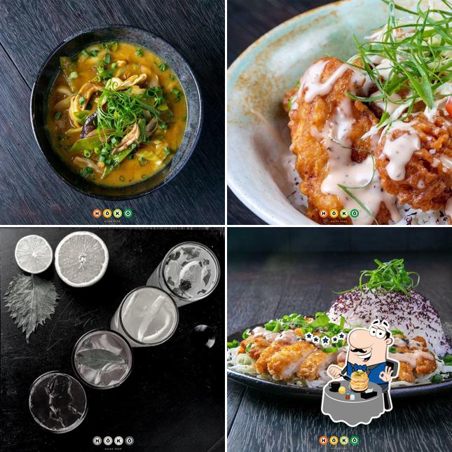 Food at HŌKŌ Restaurante