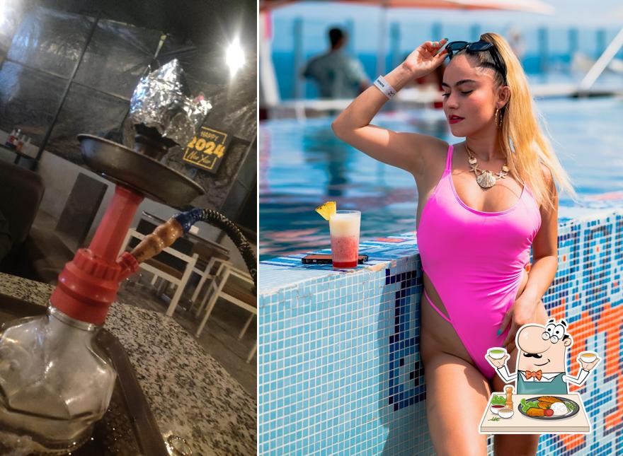 Food at Level1 Rooftop