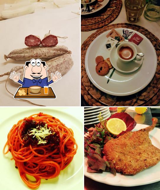 Platti al Osteria del Borgo