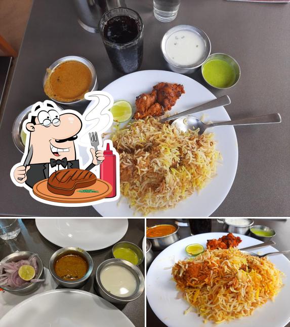 Paradise Biryani Charminar provides meat dishes