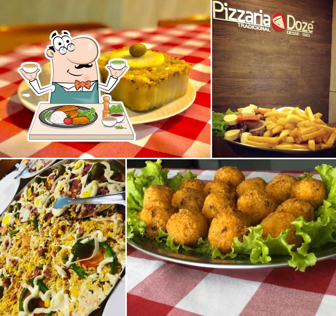 Platos en Pizzaria Dozé
