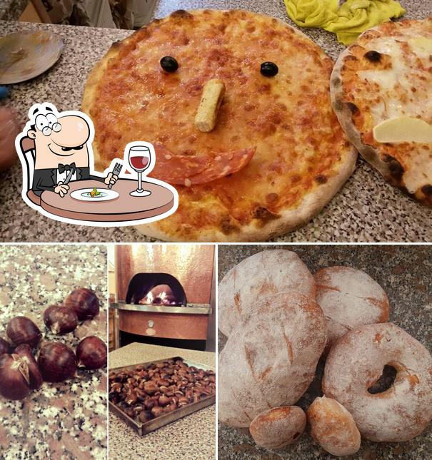 Cibo al Pizzeria Due Re
