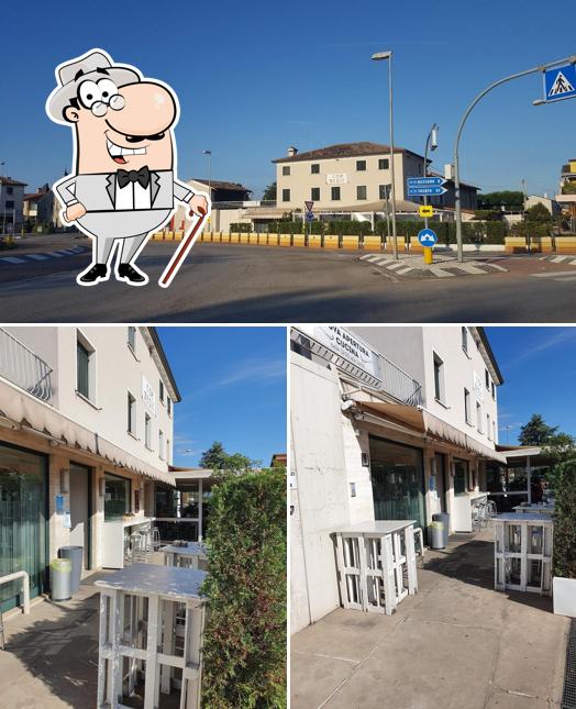 Gli esterni di Café Meall