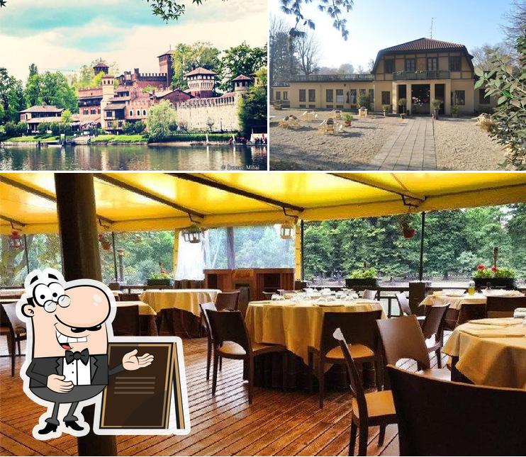 La esterno e interni del ristorante
