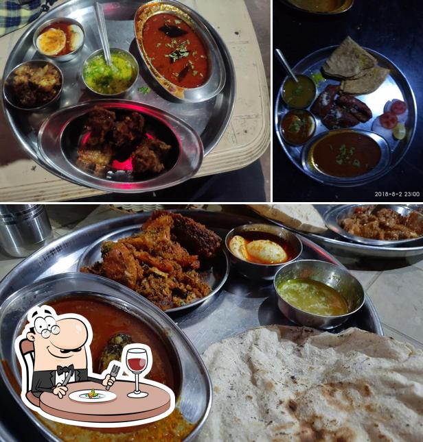 Food at Hotel Saanj