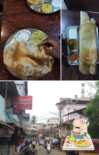 Hotel Santhi Sagar is distinguished by food and exterior