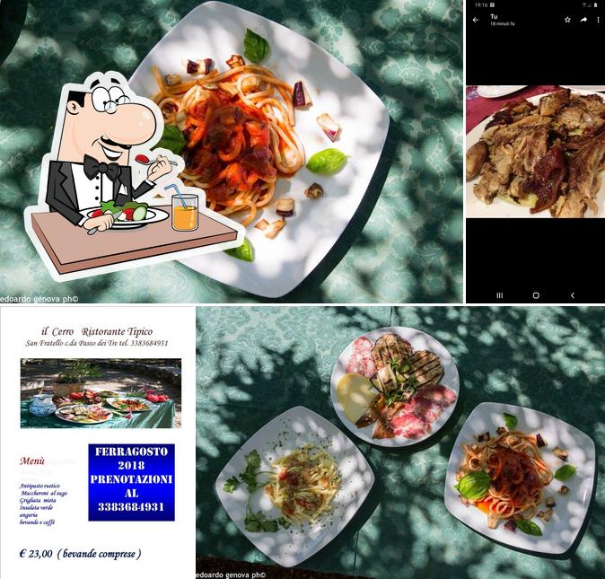 Cibo al Il cantuccio del cerro
