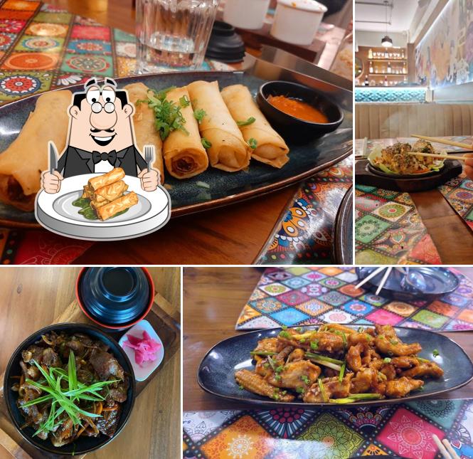 Spring rolls at Little Tokyo, Siliguri