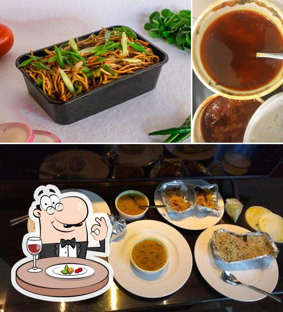 Food at Priti’s Rannaghar (kitchen)