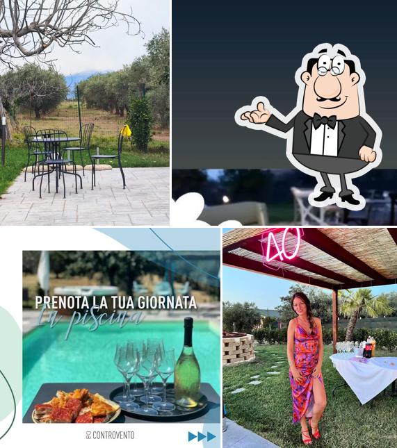 Gli interni di Ristorante Controvento