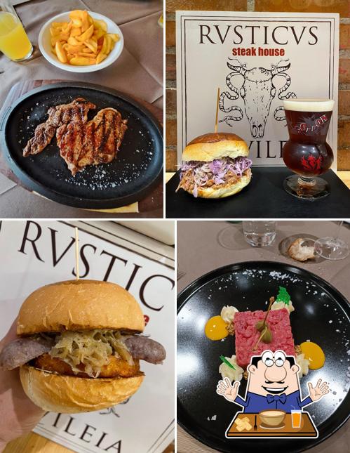 Panino con maiale stirato al Rusticus Steak House