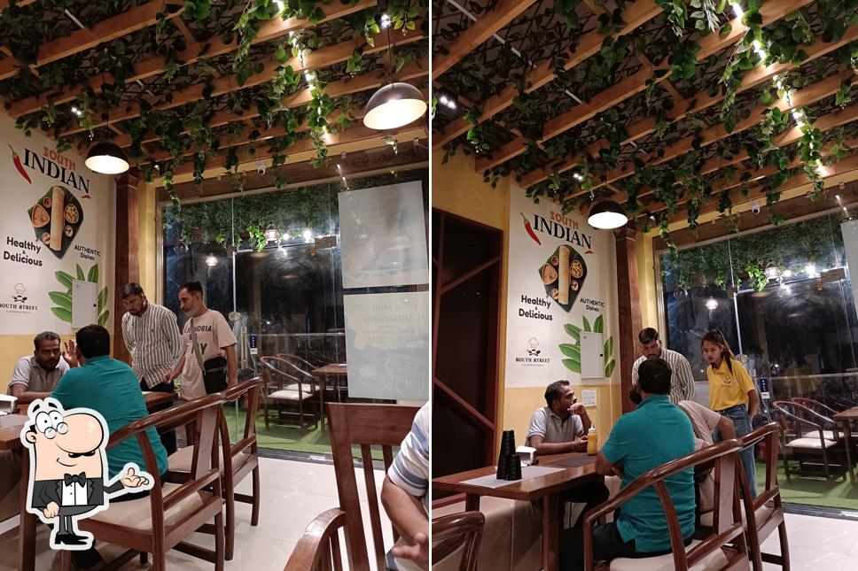 The interior of South Street (South Indian Food)