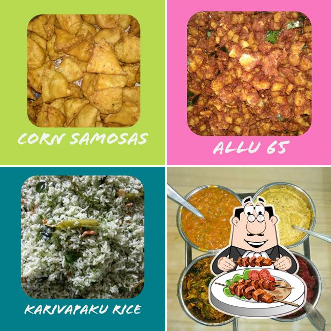 Food at Sri Srinivasa Hotel ( Srinivasa Reddy Hotel)