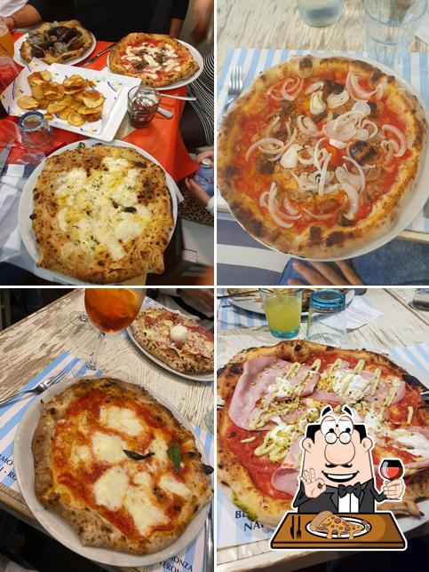 Prenditi tra le molte varianti di pizza
