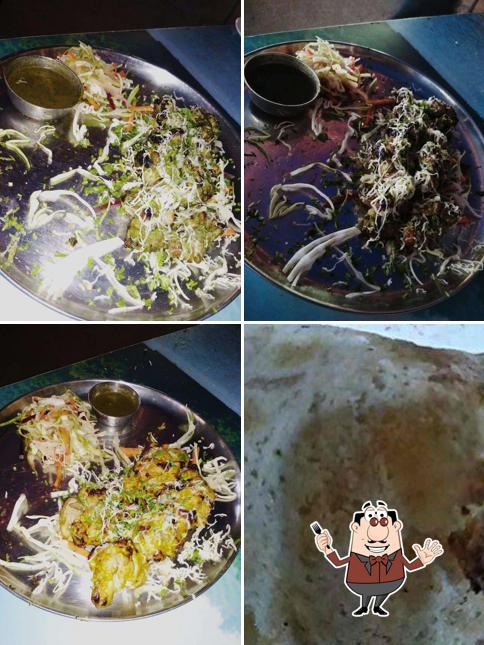 Food at Aangan Dhaba