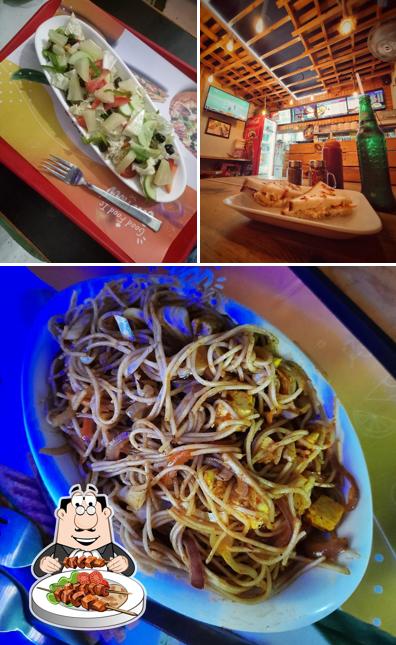 Food at Sandy sandwich