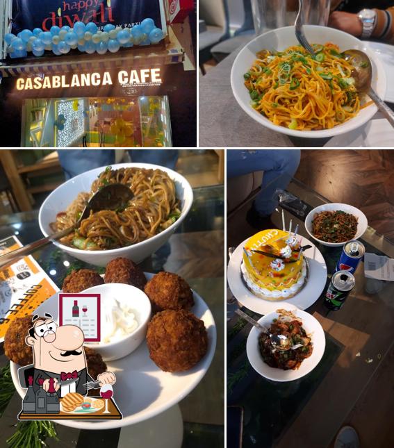 Try out meat meals at Casablanca Cafe