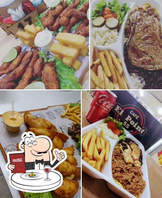 Comida em El Point 55 Café Conveniência