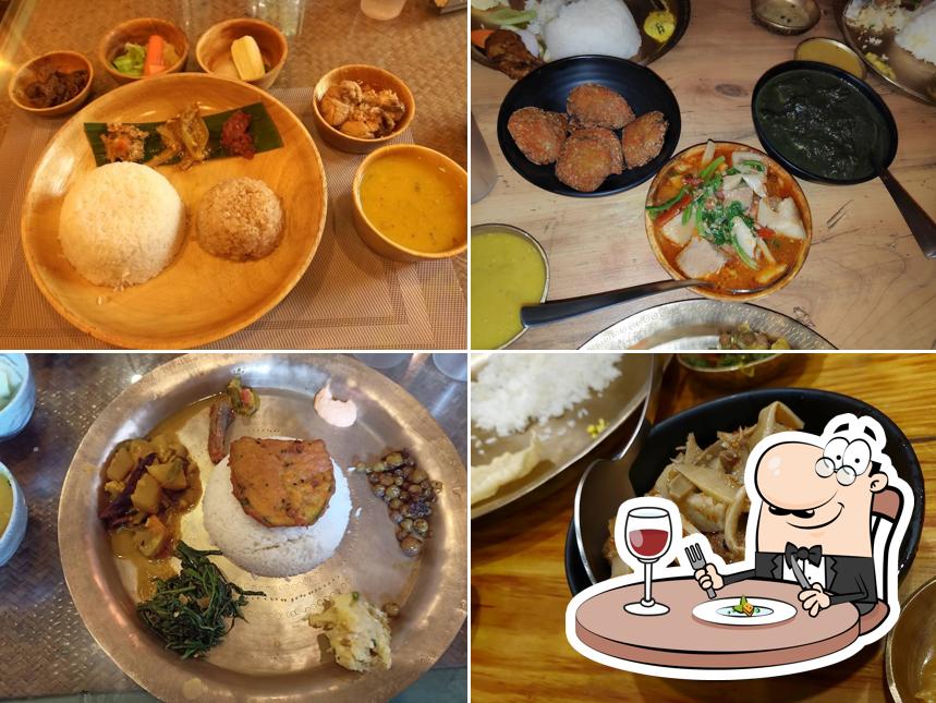 Food at Michinga Restaurant