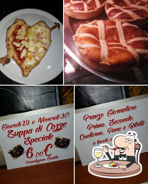 Cibo al Pizzeria trattoria girarrosto sfizi vizi e sapori