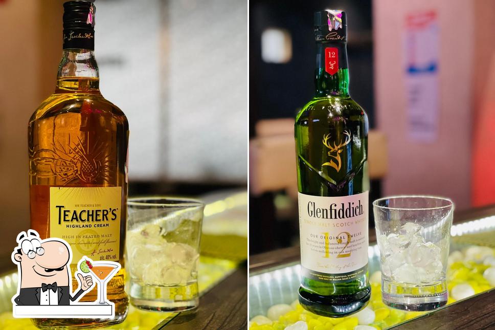 Pick a drink from the menu