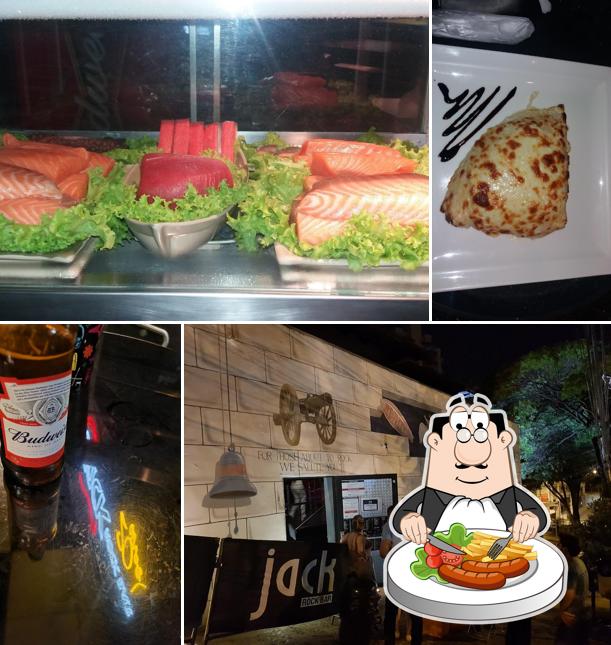 Comida em Jack Rock Bar