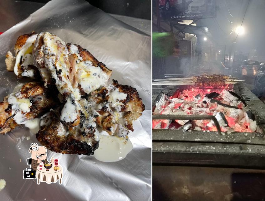 Food at اودھی کاکوری کباب Awadhi kakori Kabab
